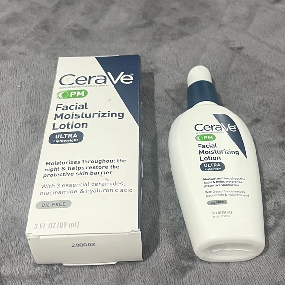 PM Facial Moisturizing Lotion | Night Cream Oil-Free Moisturizer for Face | 3 Oz - Picture 2 of 5